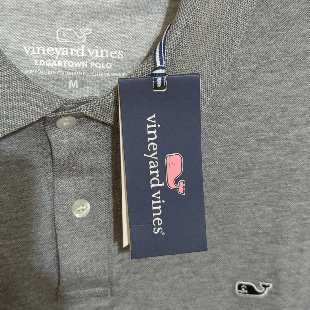 NWT Vineyard Vines Edgartown Pique Polo - Picture 7 of 10